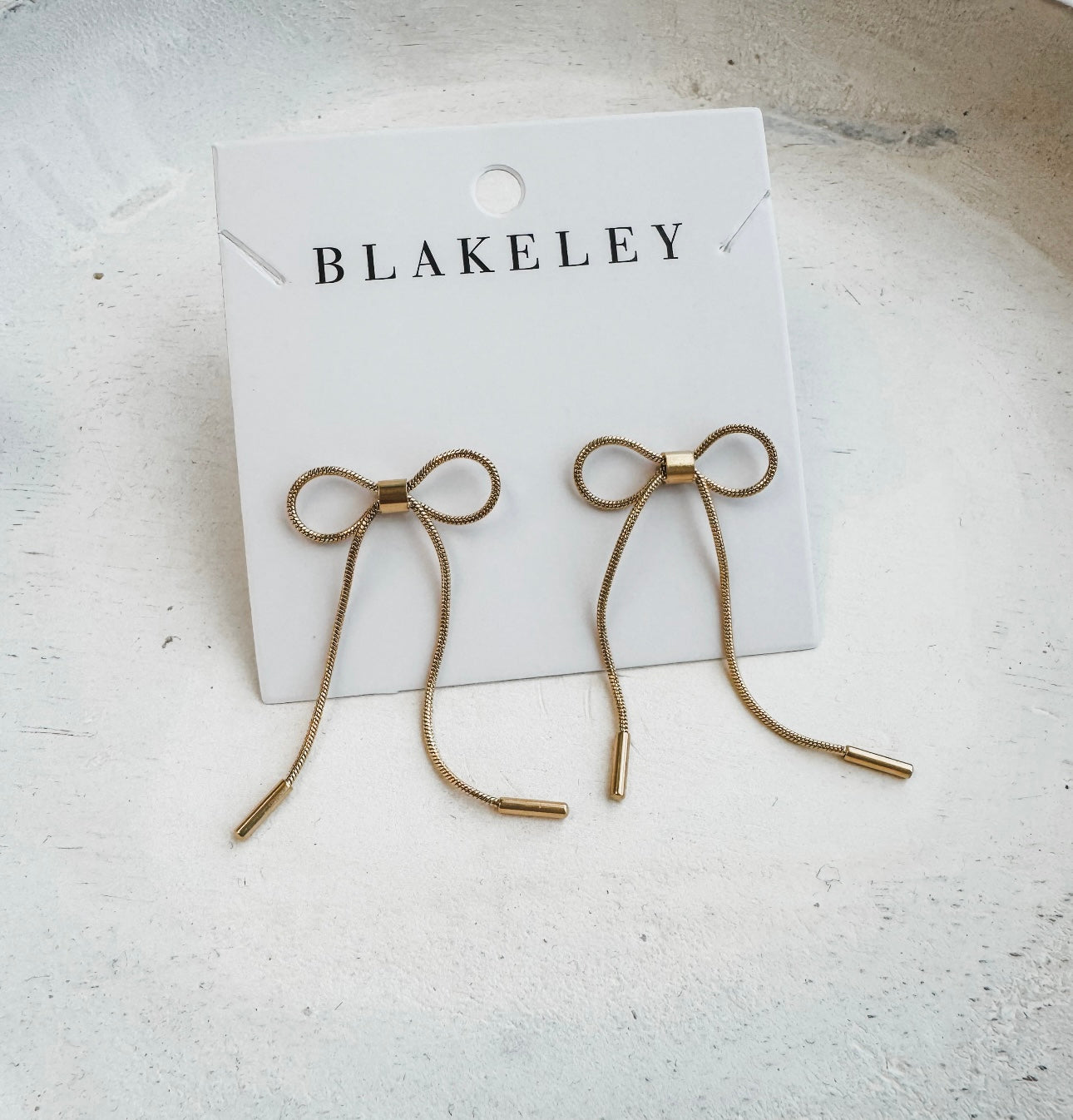 Dainty Bow Earrings