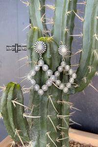 Choctaw Concho Earrings