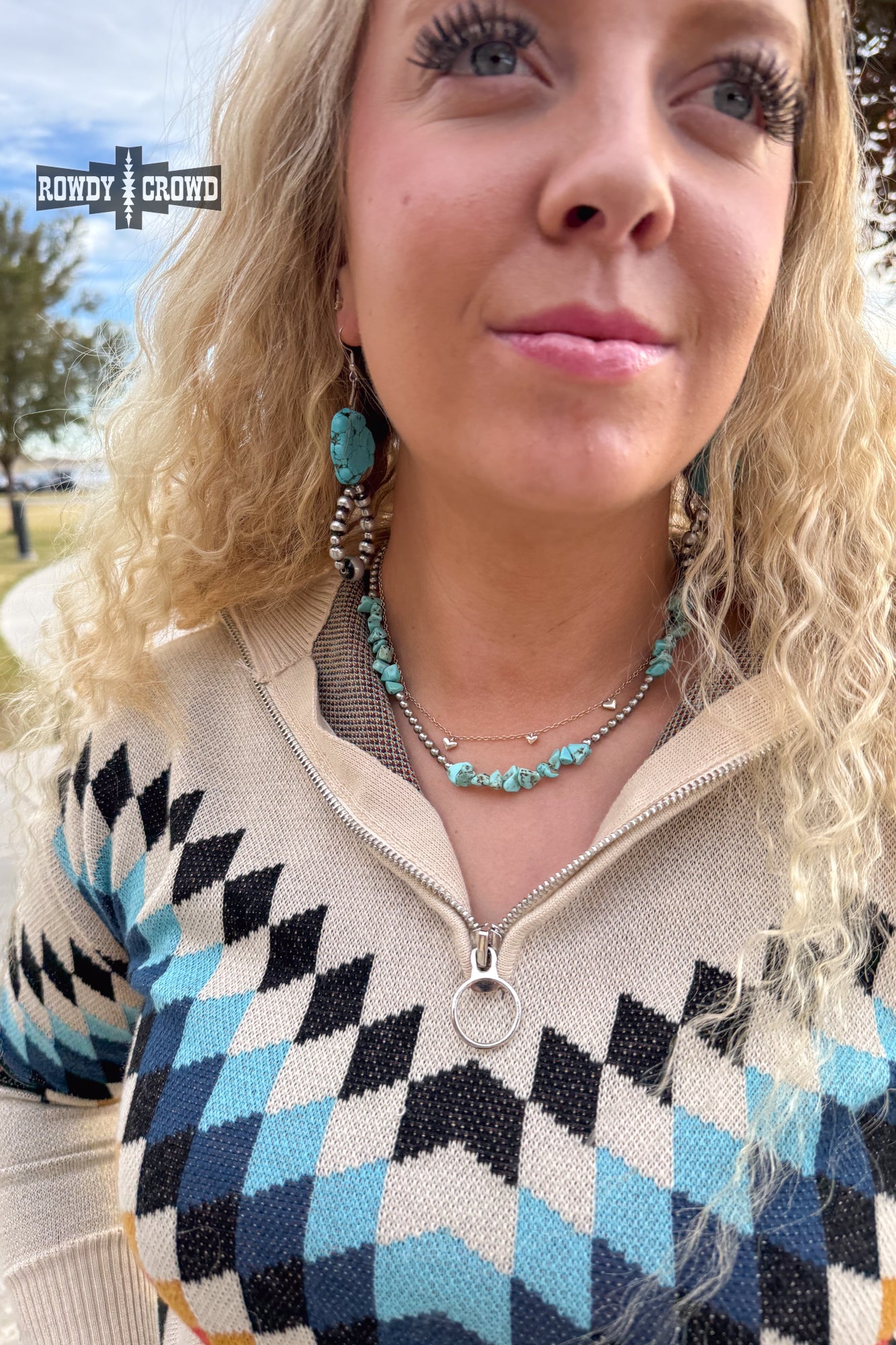 Rockin' With Turquoise Necklace