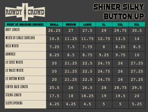 Shiner Silky Button Up