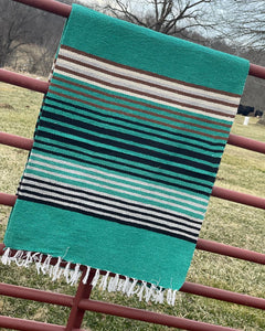 Pueblo Blanket Teal